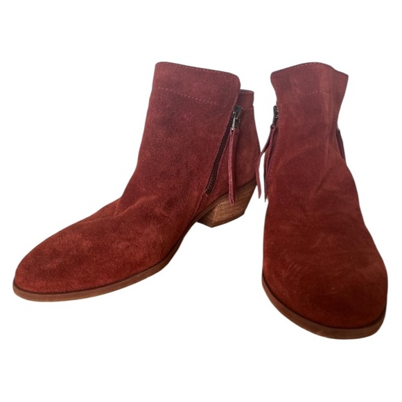 Sam Edelman Packer Ankle Boots Rust Color Women’s Size 7 - Picture 1 of 14